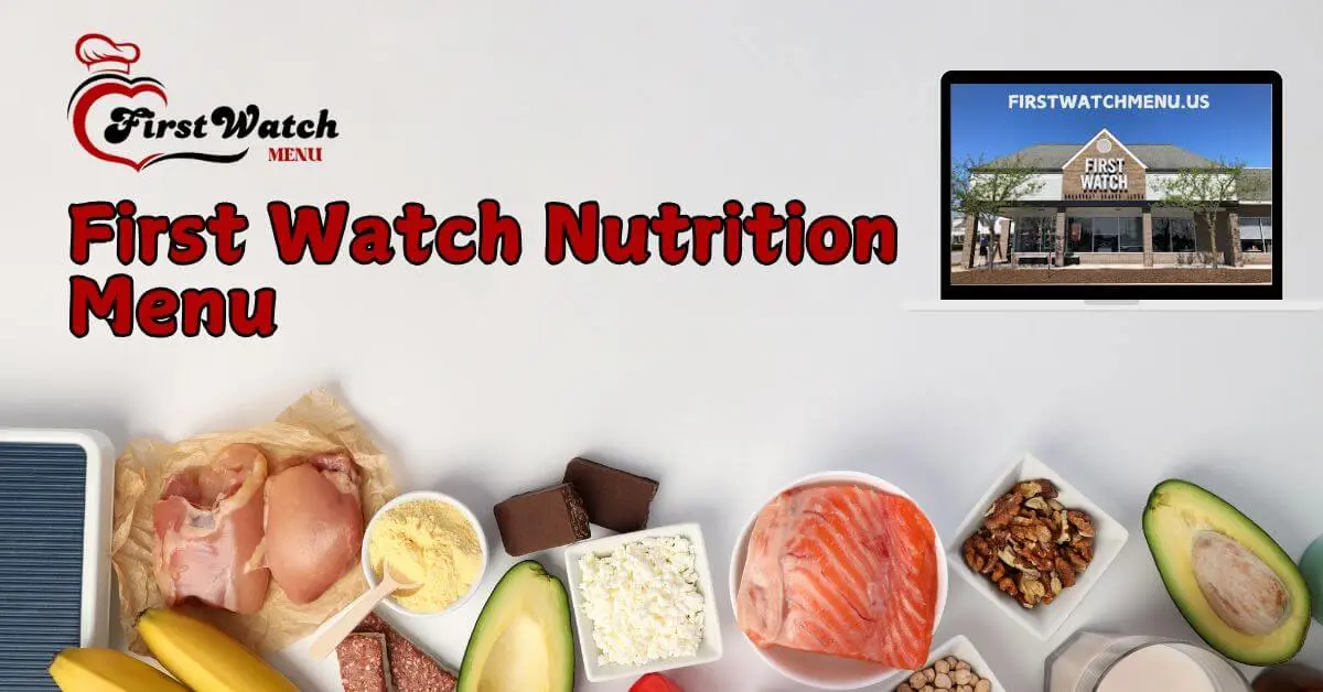 First Watch Nutrition Menu (2)